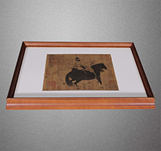 都匀书画装裱配框服务案例